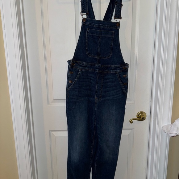 J. Crew Denim - J Crew Denim Overalls medium wash size M